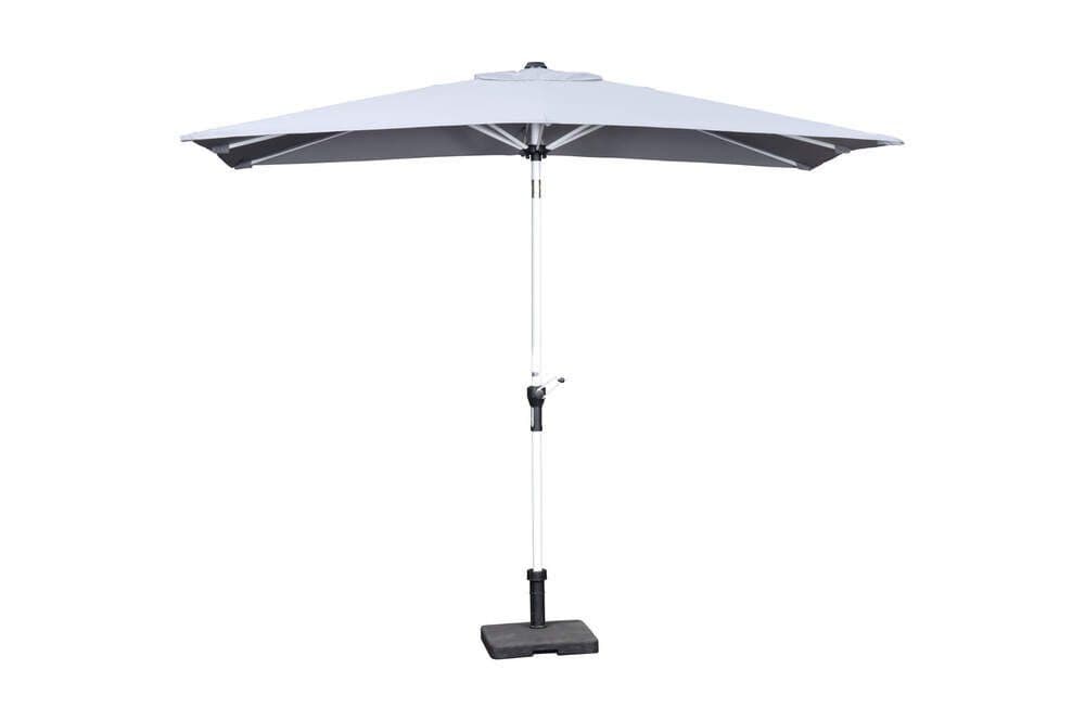 OUTFLEXX Ampelschirm Grau Moderner Sonnenschutz mit Aluminiumgestell - Bild 2