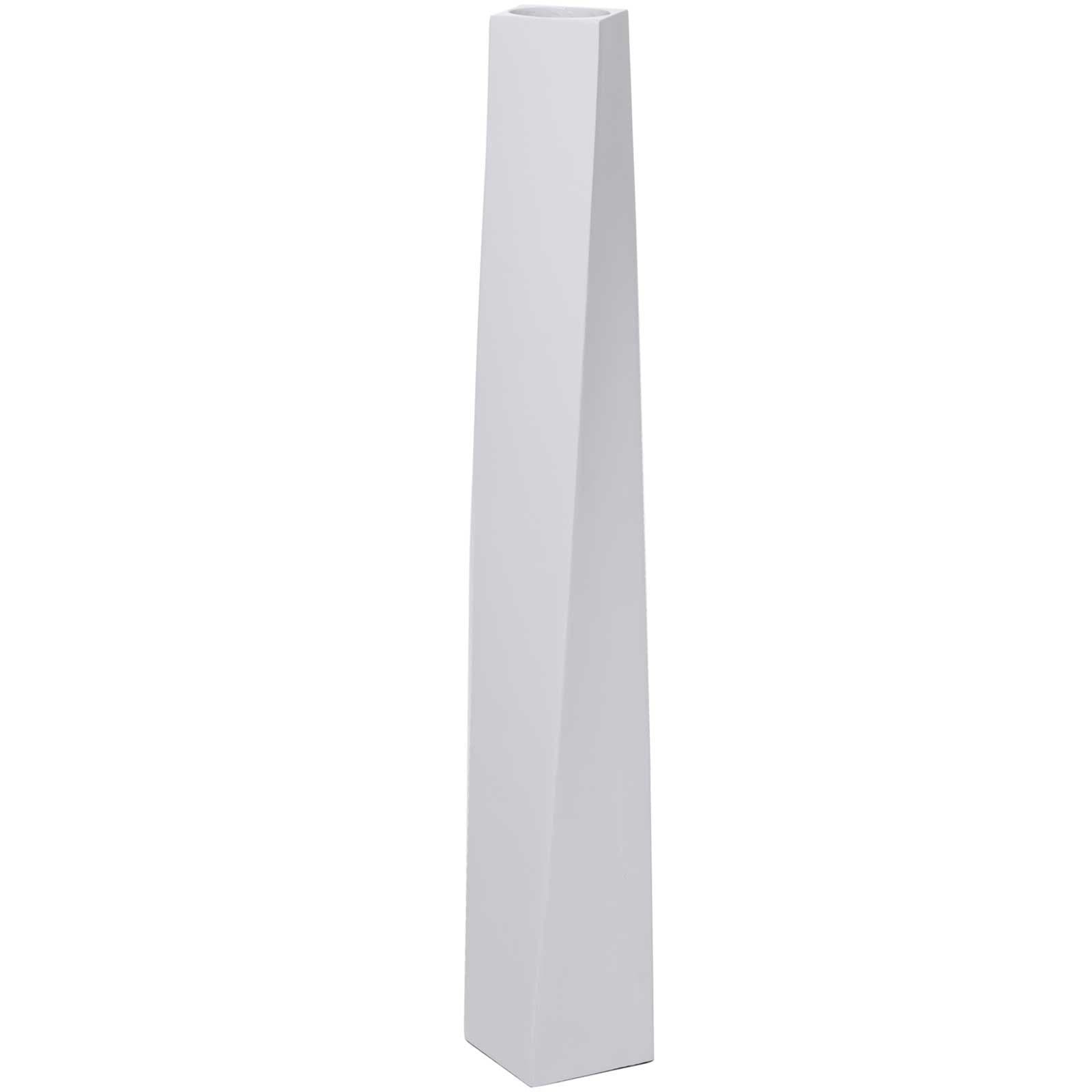 VIVANNO Bodenwindlicht Fiberglas HYDRON Säule - Weiß Matt - Bild 2