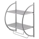 bremermann Handtuchhalter Badezimmerregal 2in1 Grau Modern Bild 2