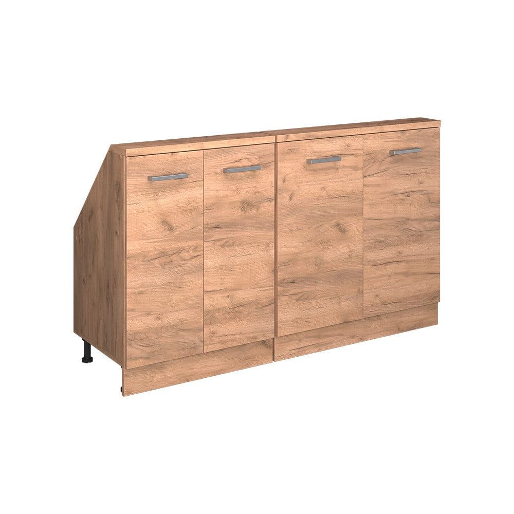 Vicco Dachschrägenschrank Rion 2er Set Goldkraft Eiche - Bild 2