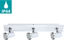 EGLO Deckenspot TAMARA 1 LED 3-fach IP44 Weiß Chrom Bild 2