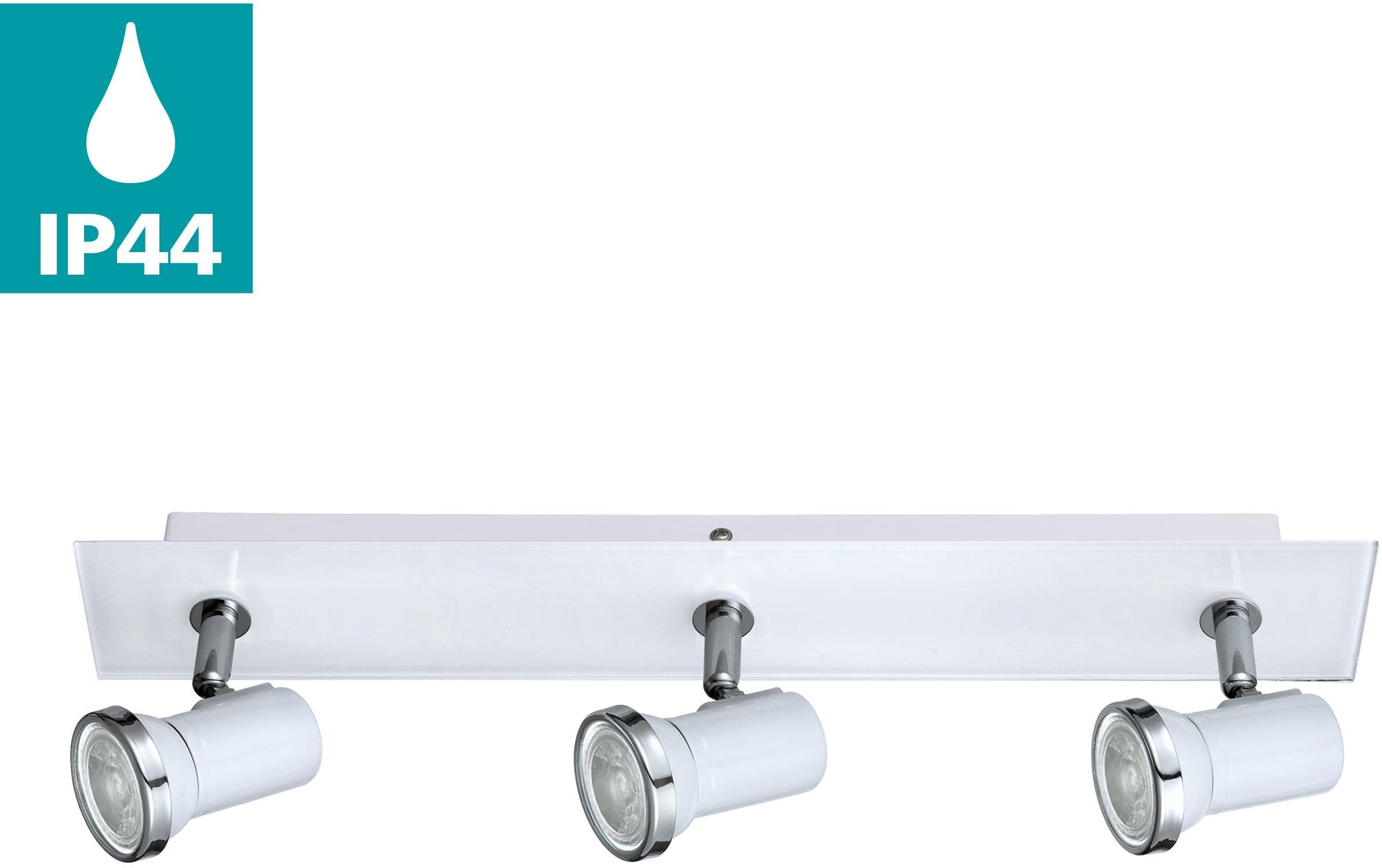 EGLO Deckenspot TAMARA 1 LED 3-fach IP44 Weiß Chrom - Bild 2