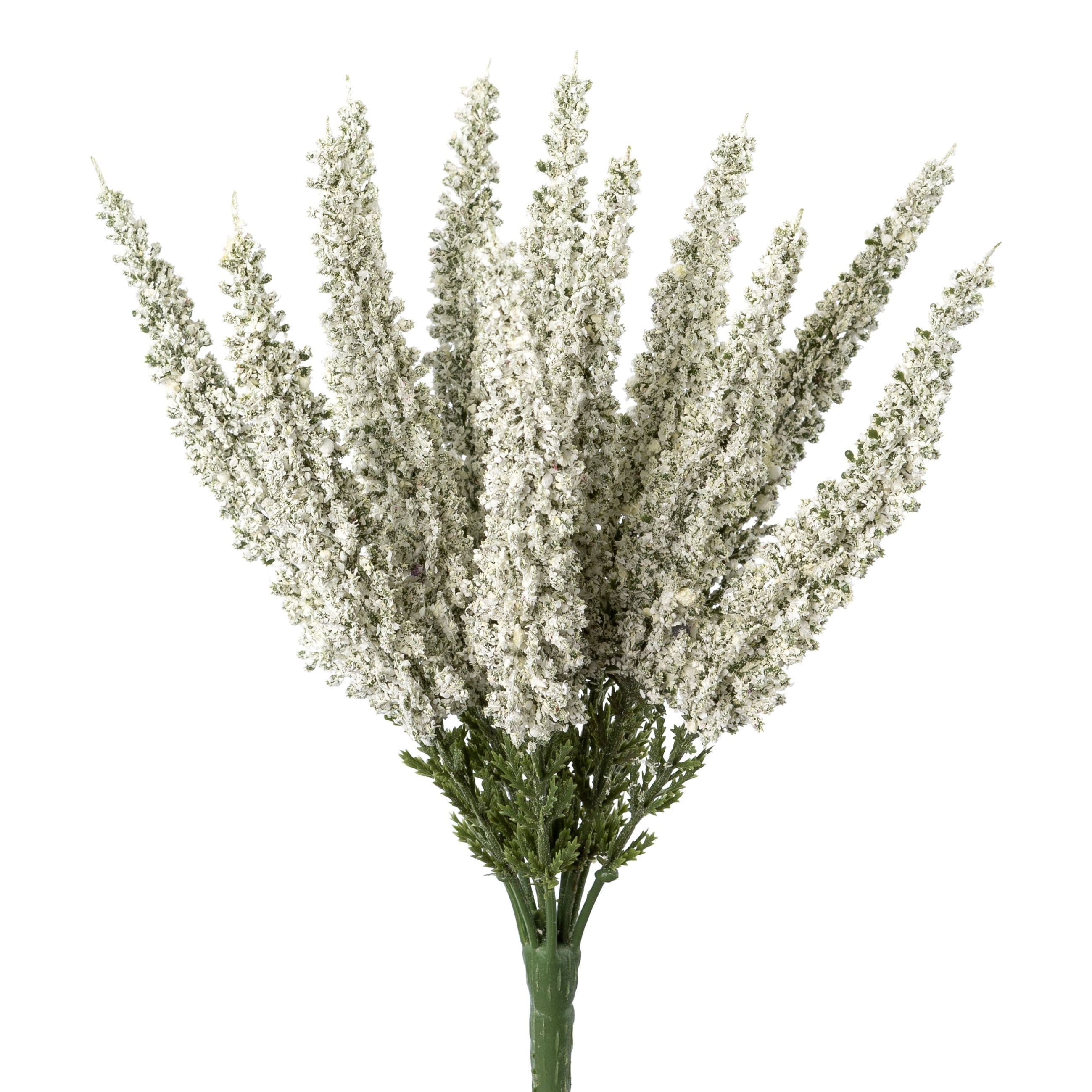 Kunstblume Erika Heidekraut Weiß Gasper
