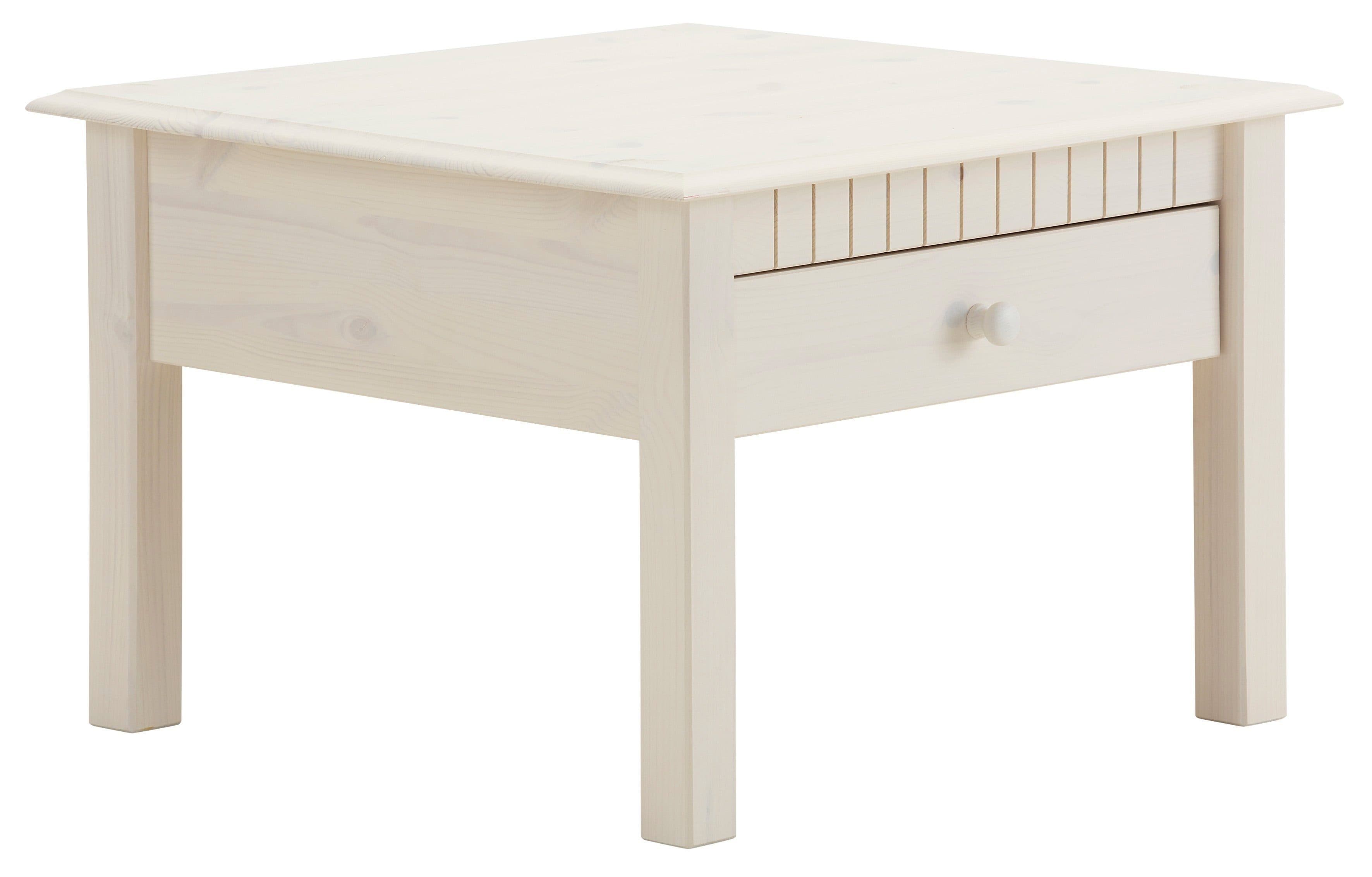 OTTO HOME Couchtisch Lisa Weiß Landhausstil mit Schubkasten - Bild 2