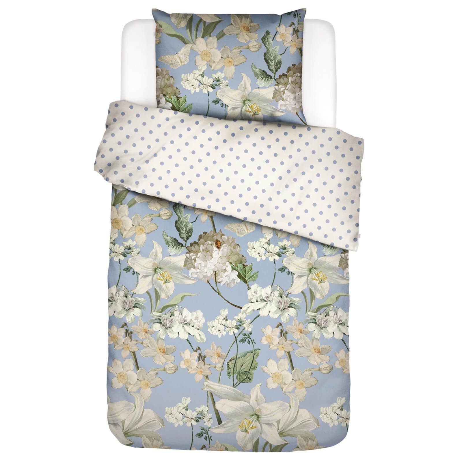 Essenza Wendebettwäsche Rosalee Satin Floral Blau - Bild 2