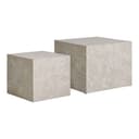 ebuy24 Couchtisch Prague Couchtisch Set 2 Marmor Dekor Bild 2