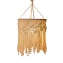 GarveeMore Boho Makramee Lampenschirm mit Quasten, Handgefertigt Bild 2