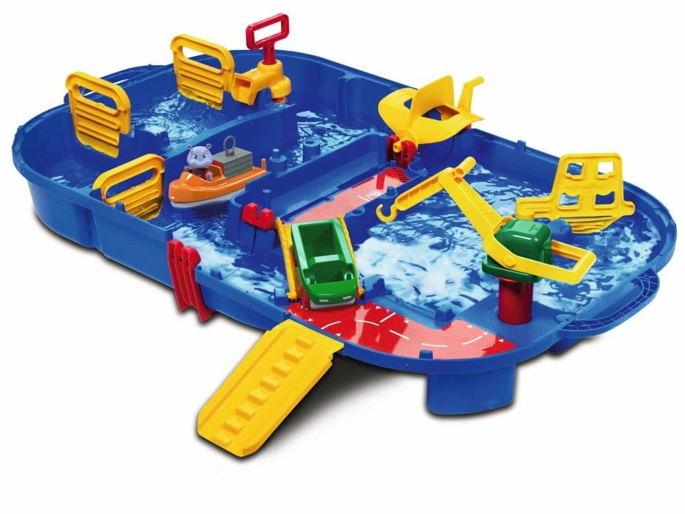 AQUAPLAY Wasserbahn LockBox Bunt 2-in-1 Transportkoffer - Bild 2