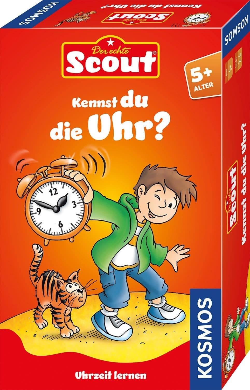 Kosmos Spiel Scout Kennst du die Uhr Lernspiel ab 5 Jahren