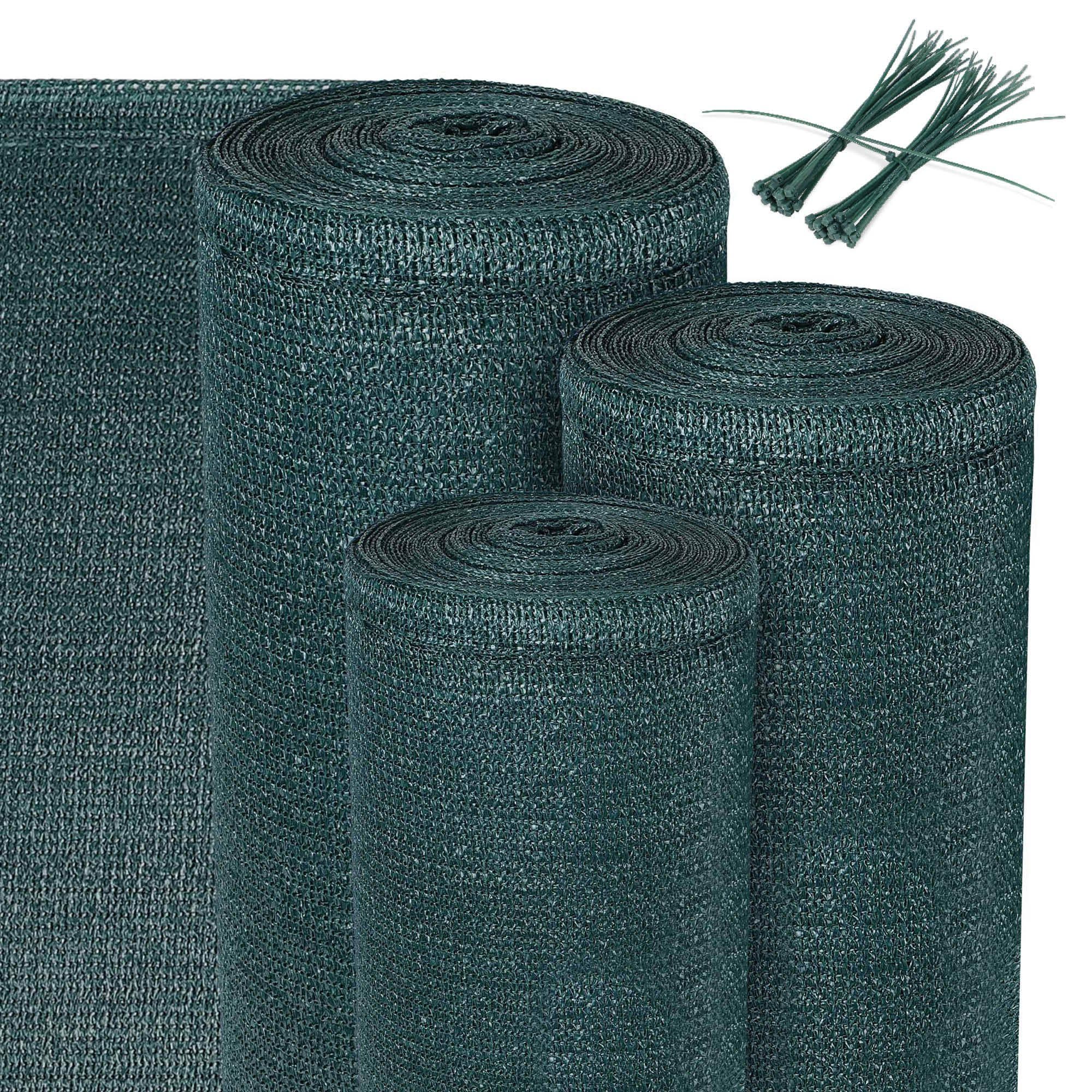 Sol Royal Sichtschutzzaunmatten Schattennetz 10m x 1m Grün - Bild 2