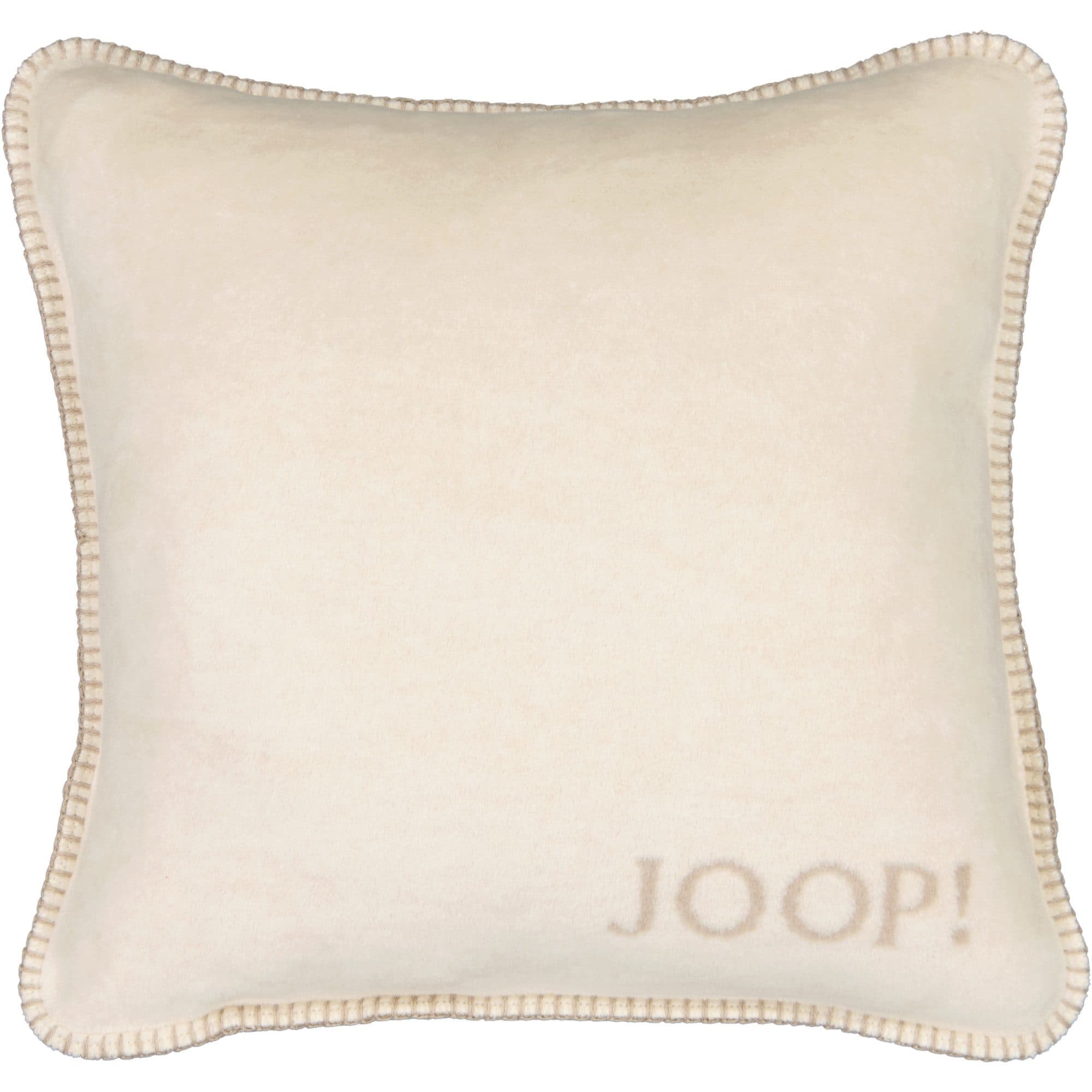 JOOP! Kissenhülle Uni-Doubleface Beige 50x50 cm - Bild 2