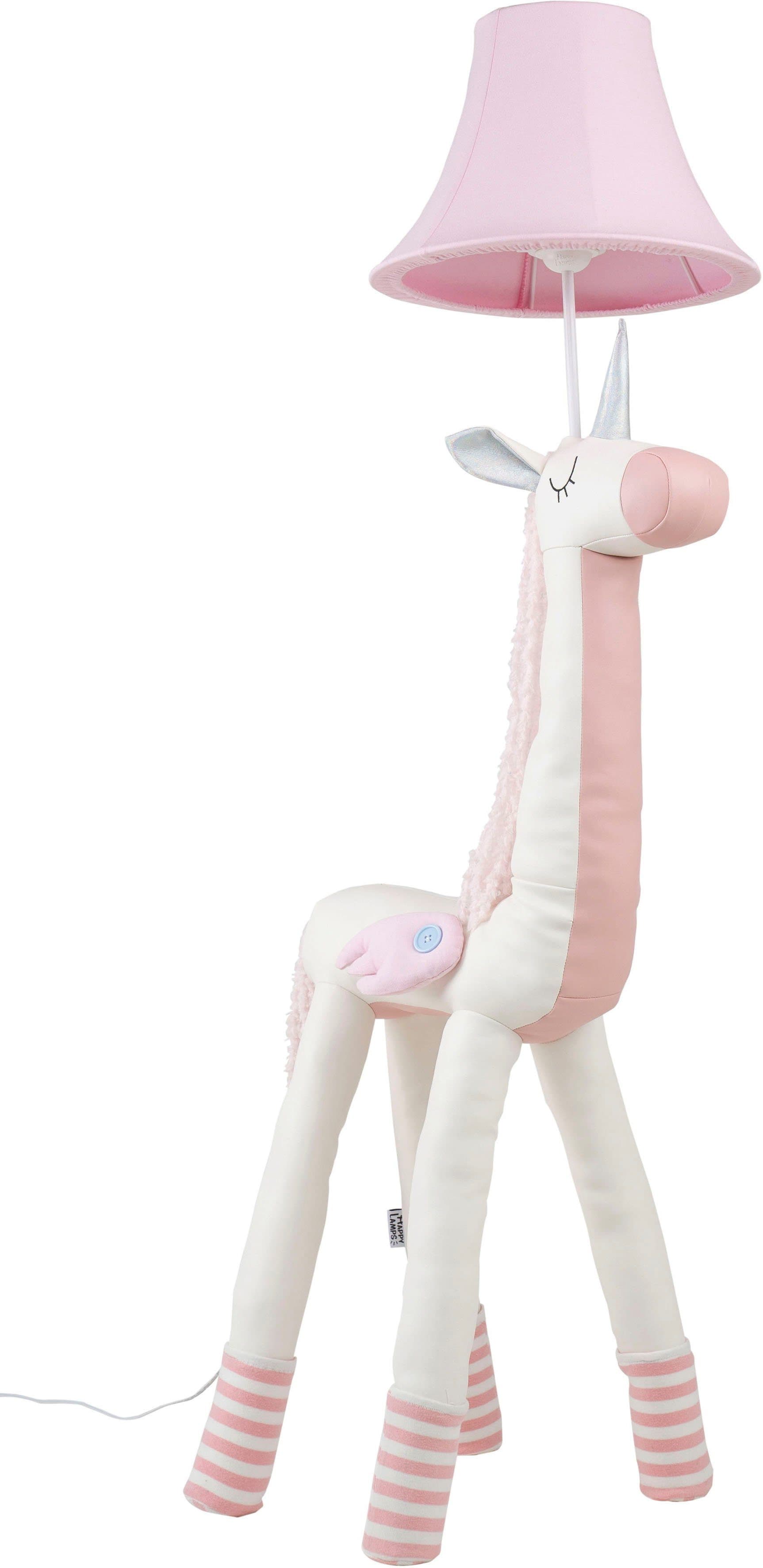 Happy Lamps for smiling eyes LED Stehlampe Einhorn Bonita Rosa Weiß Silber - Bild 2