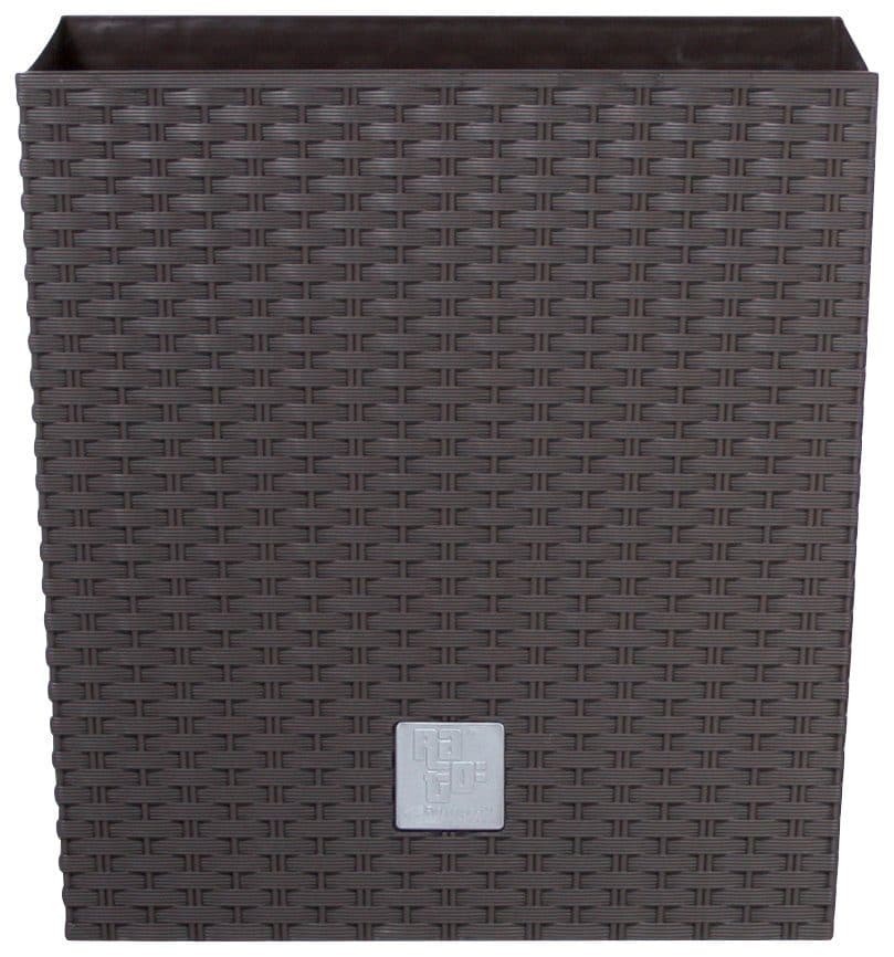 Prosperplast Blumentopf Rato low Braun Kunststoff