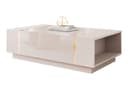 Lookway Couchtisch ONYX Kaschmir Hochglanz Moderner Wohnzimmertisch Bild 2