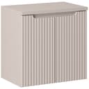 Lomadox Waschtischunterschrank NEWPORT-56-CASHMERE kaschmir gerillt Bild 2