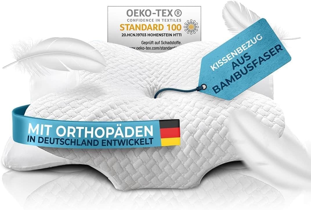 Glückstoff Kissenbezug für Orthopädisches Kissen Bambusfaser und Spandex - Bild 2