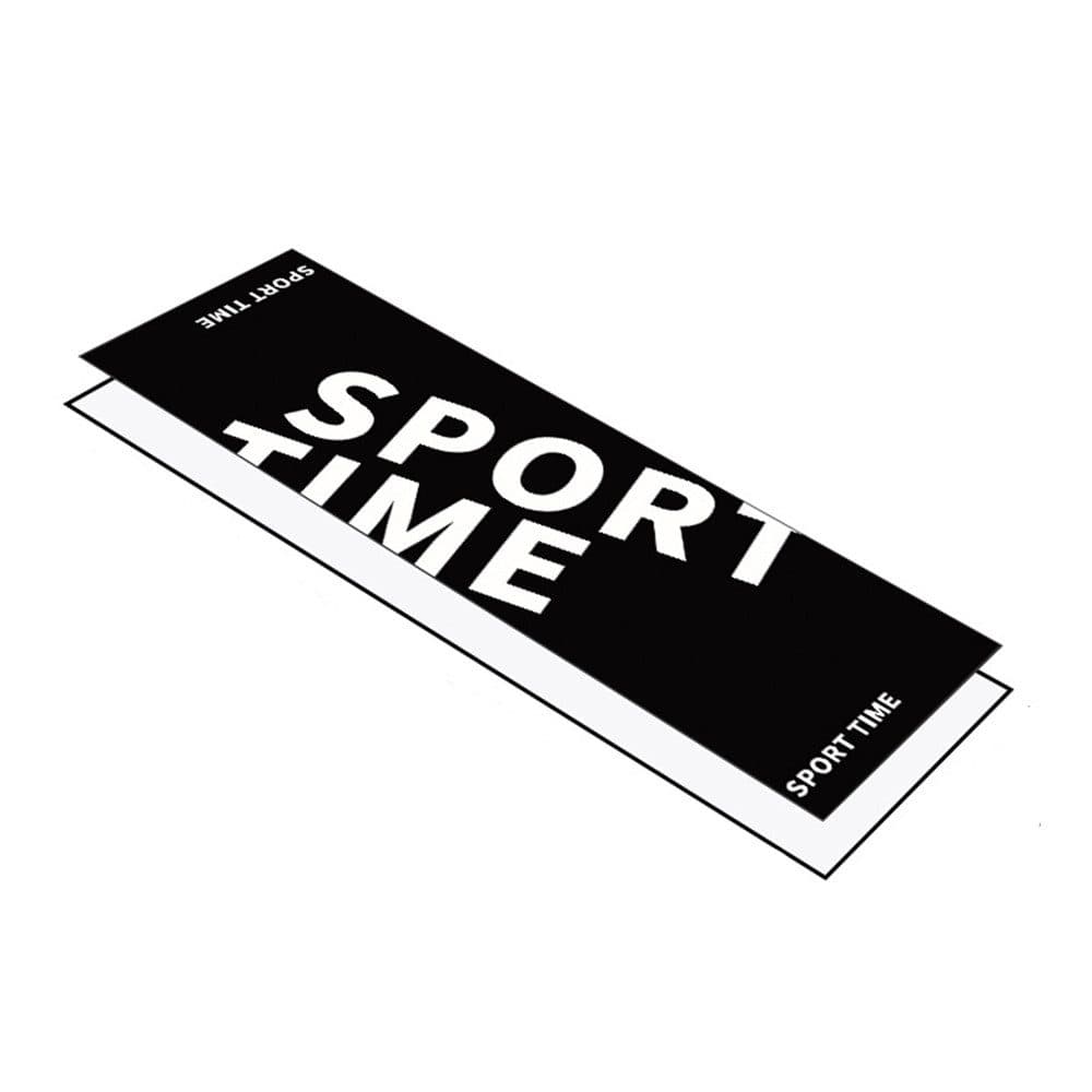 Bextsrack Sporthandtuch Kühlendes Handtuch Mikrofaser Schwarz-Weiß - Bild 2