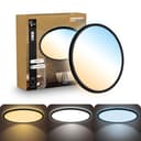 B.K.Licht LED Panel Deckenleuchte CCT Dimmbar IP44 Schwarz/Weiß Bild 2
