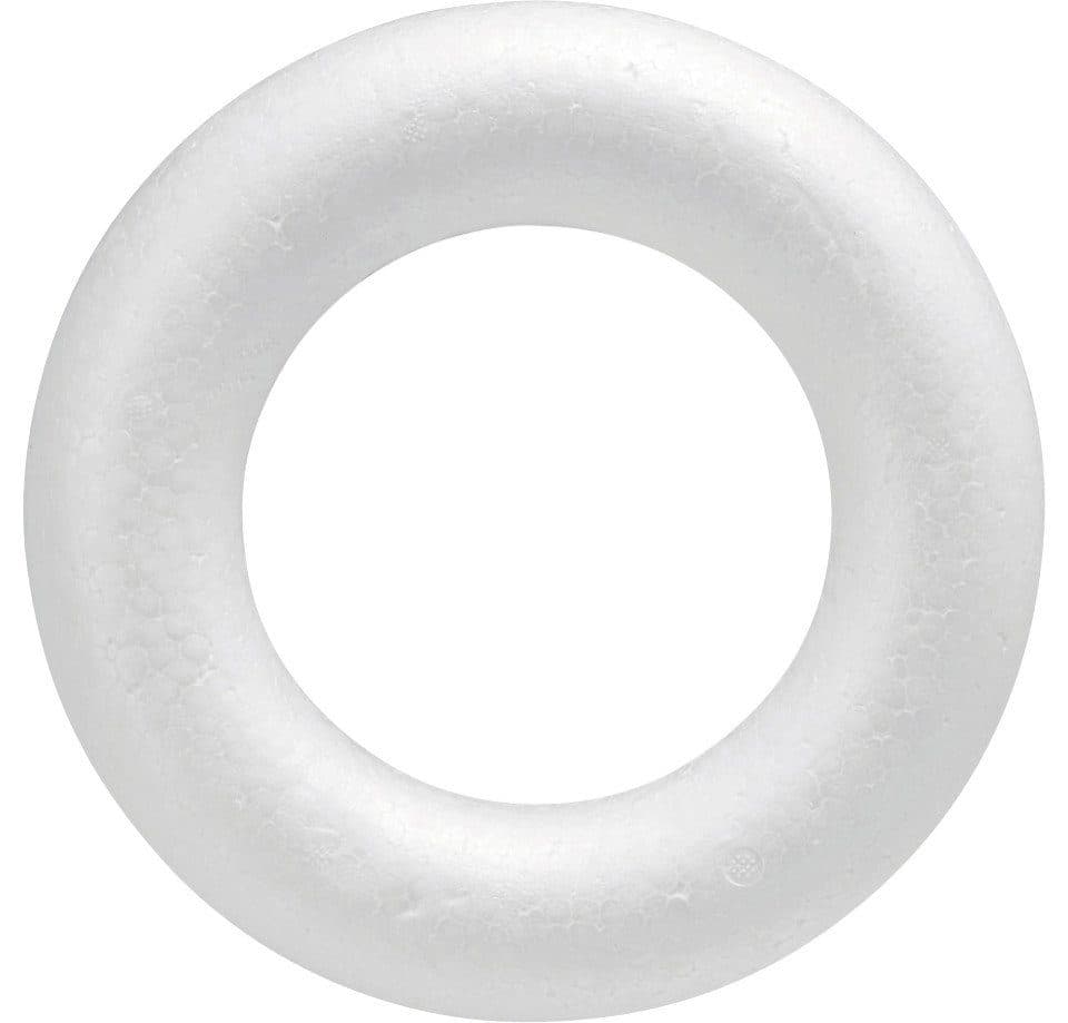 Glorex Styroporhalbring Ø 25 cm