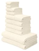 OTTO HOME Handtuch Set Regona 10-tlg Creme Frottee 500g/m² Bild 2