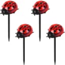 Maximex LED Gartenleuchte Marienkäfer 4er Set Solar Bild 2