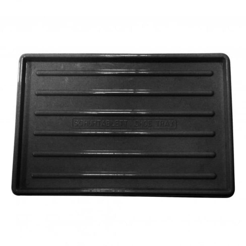 axentia Schuhregal Schuhablage Grau/Schwarz Kunststoff