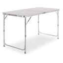 Raburg Campingtisch Lukas Weiß Aluminium Klapptisch höhenverstellbar Bild 2