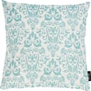 DONE. Dekokissen Windsor Ornaments Mint Weiß Jacquard 45x45 cm Bild 2