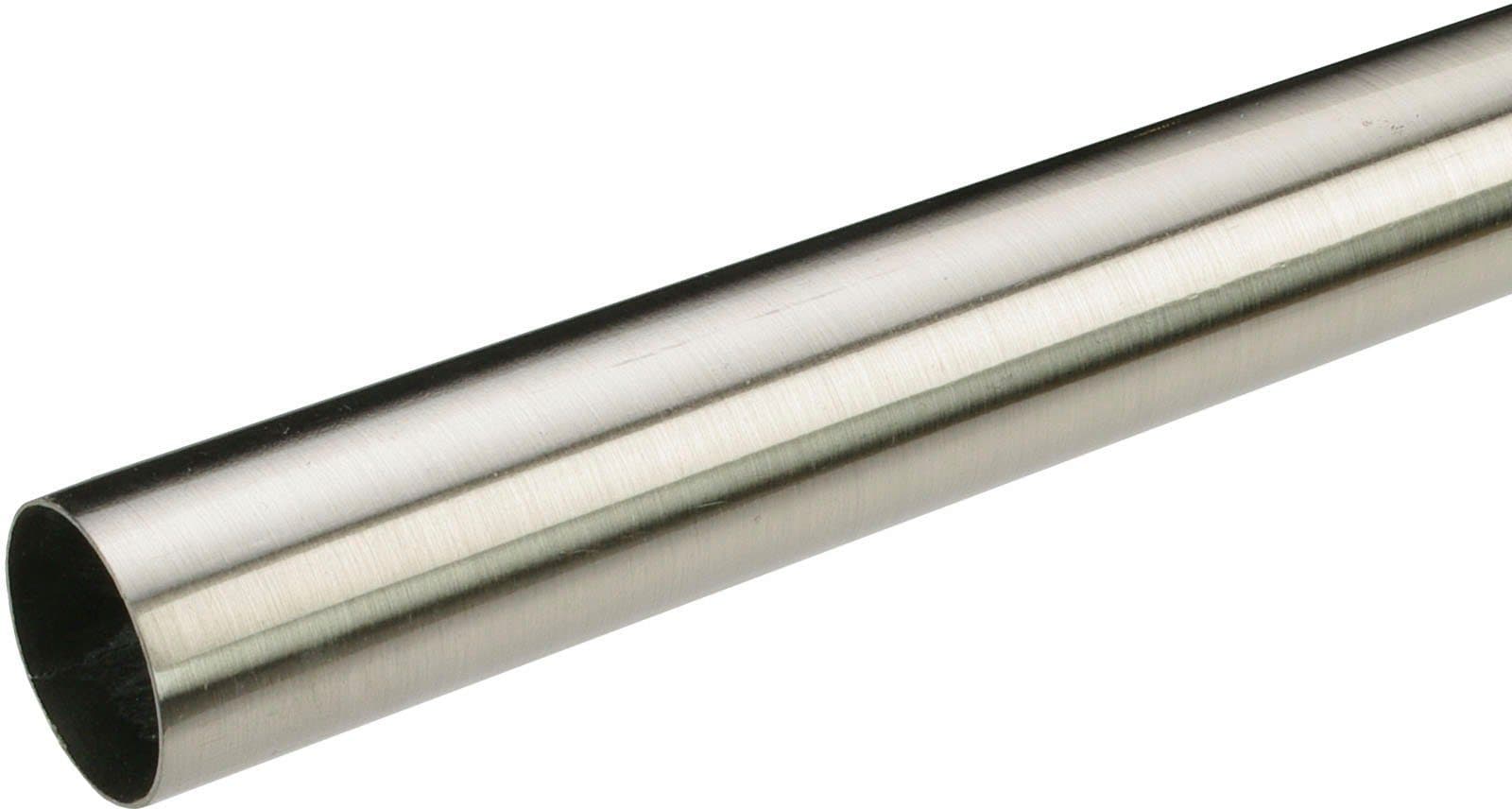 Liedeco Gardinenstange France 120 cm Silber Edelstahlfarben - Bild 2