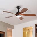 Sofucor Deckenventilator 132 cm mit LED, Fernbedienung & Timer Bild 2