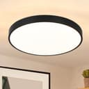 ZMH LED Deckenleuchte Rund Ø21cm 12W Schwarz Warmweiß 3000K Bild 2
