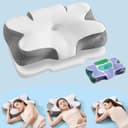 Ergonomisches Nackenstützkissen aus Memory-Schaumstoff Bild 2