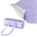 Hylat Baby Picknickdecke Violett Gesteppte Stranddecke Bild 2