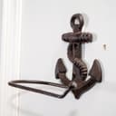 Antikas WC Papierrollenhalter Anker Braun Maritim Bild 2
