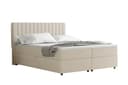 Homesy Boxspringbett EVEREST Beige mit Bettkasten und Topper Bild 2