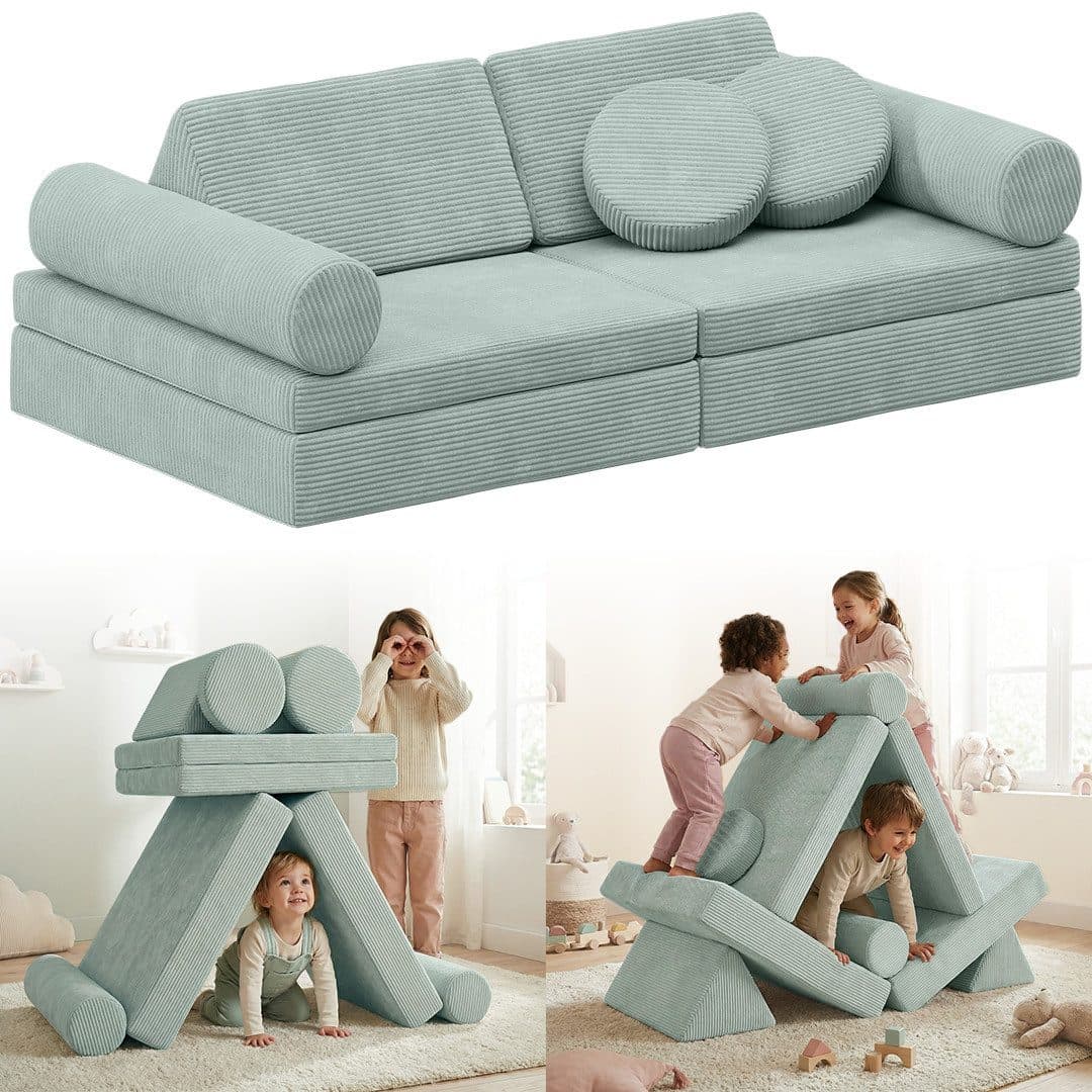 Bellabino Kindersofa Nile Mini Türkis Modulares Spielsofa - Bild 2