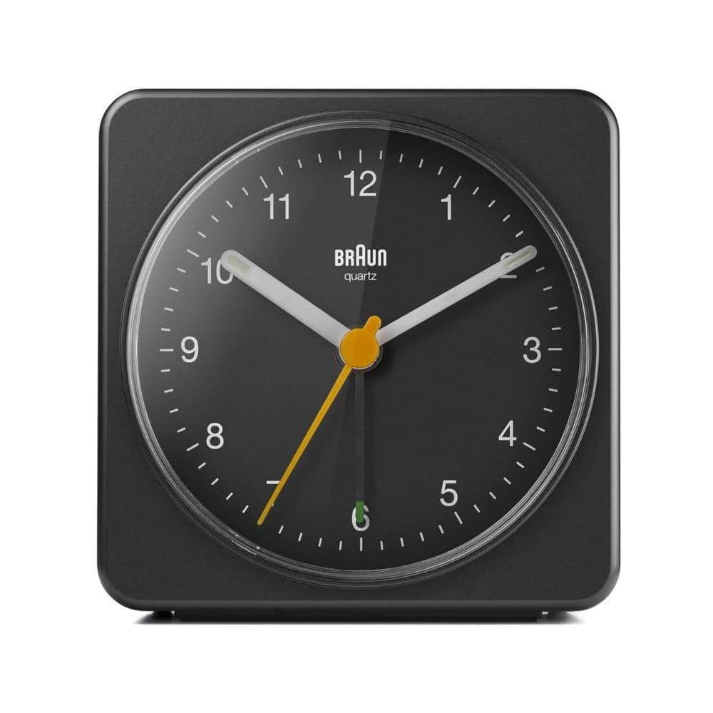 Braun Wecker BC 03 B Quarzwecker mit Leuchtzeigern und Snooze-Funktion
