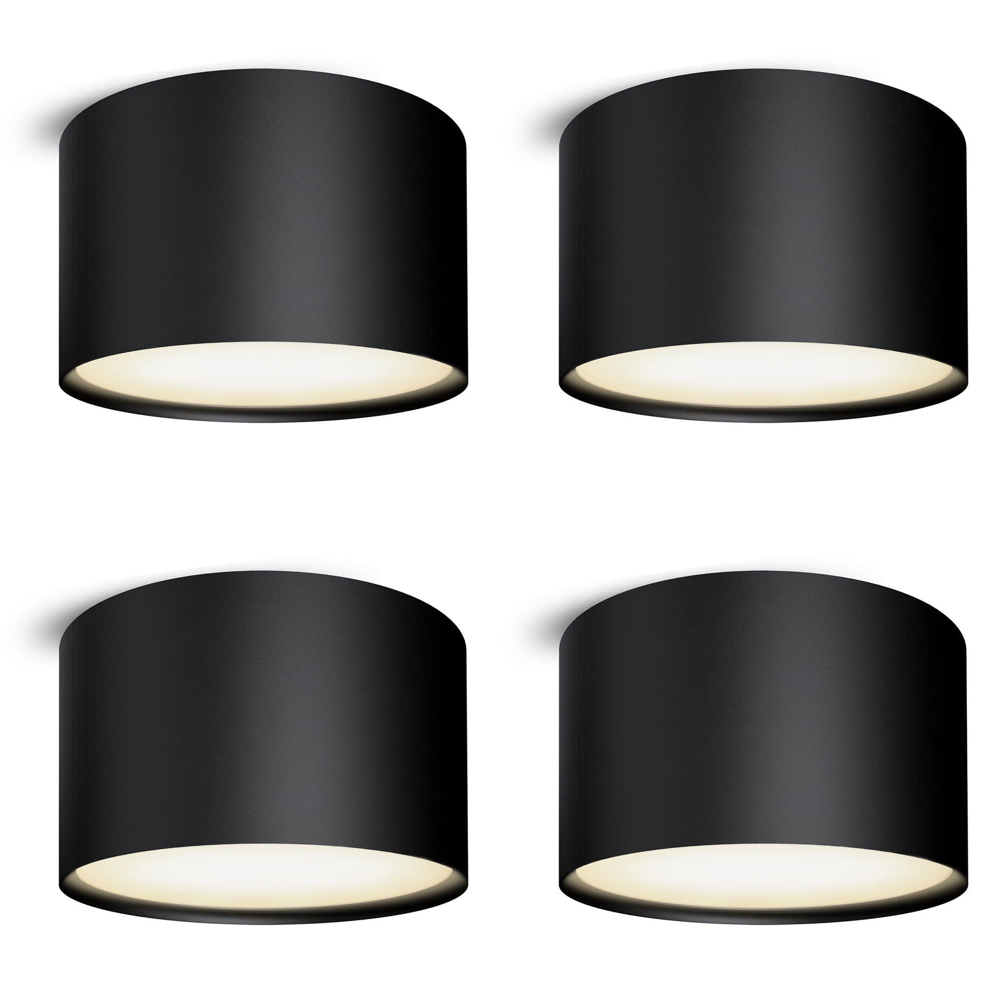 SSC-LUXon PIATO LED Deckenspot Schwarz 6W Warmweiß - Bild 2
