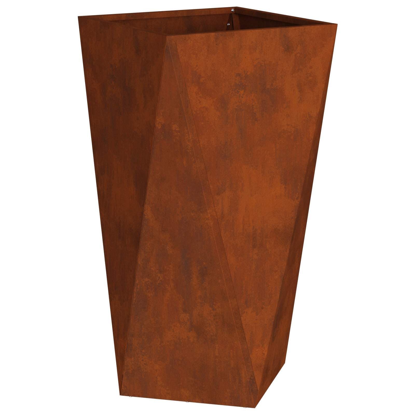vidaXL Pflanzkübel Rostig Wetterfeststahl 40x40x75 cm - Bild 2