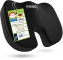 feela Sitzkissen Orthopädisches Kissen Ergonomisch Schwarz Memory-Schaum Bild 2
