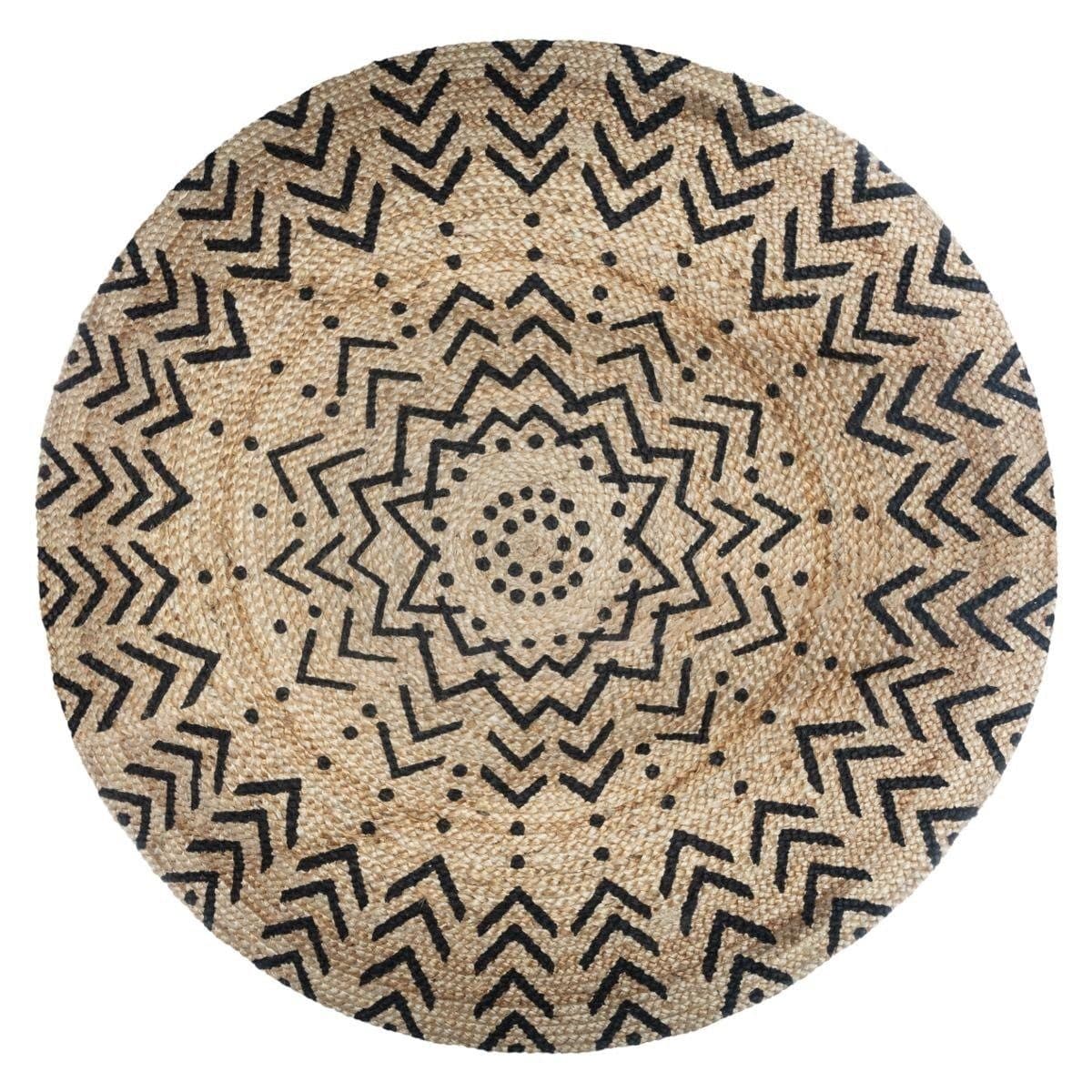 Atmosphera Créateur d'intérieur Teppich Rund Jute 120 cm - Bild 2