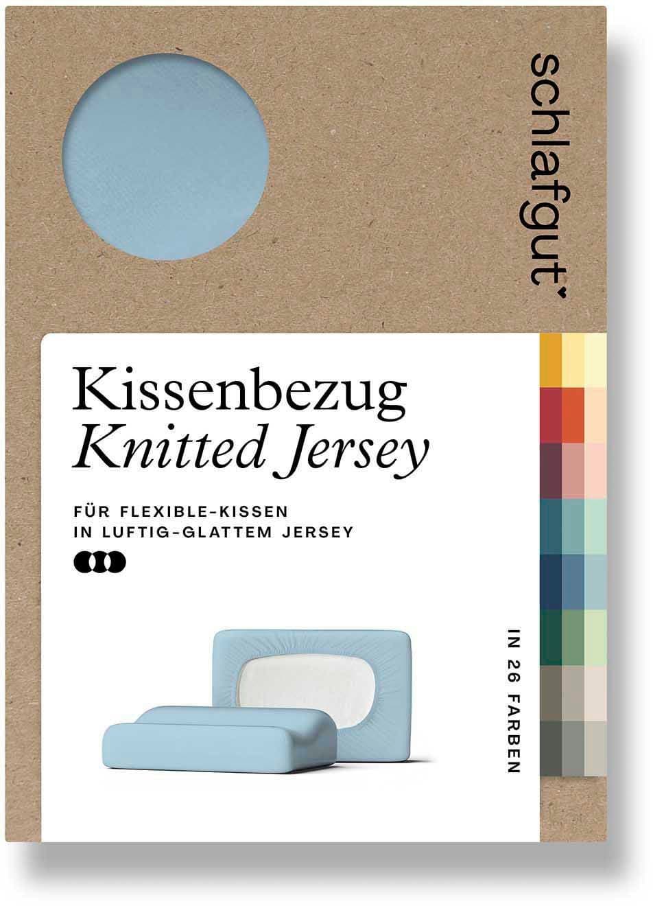 Schlafgut Kissenbezug Pure Bio-Baumwolle mit Elasthan Bügelfrei - Bild 2