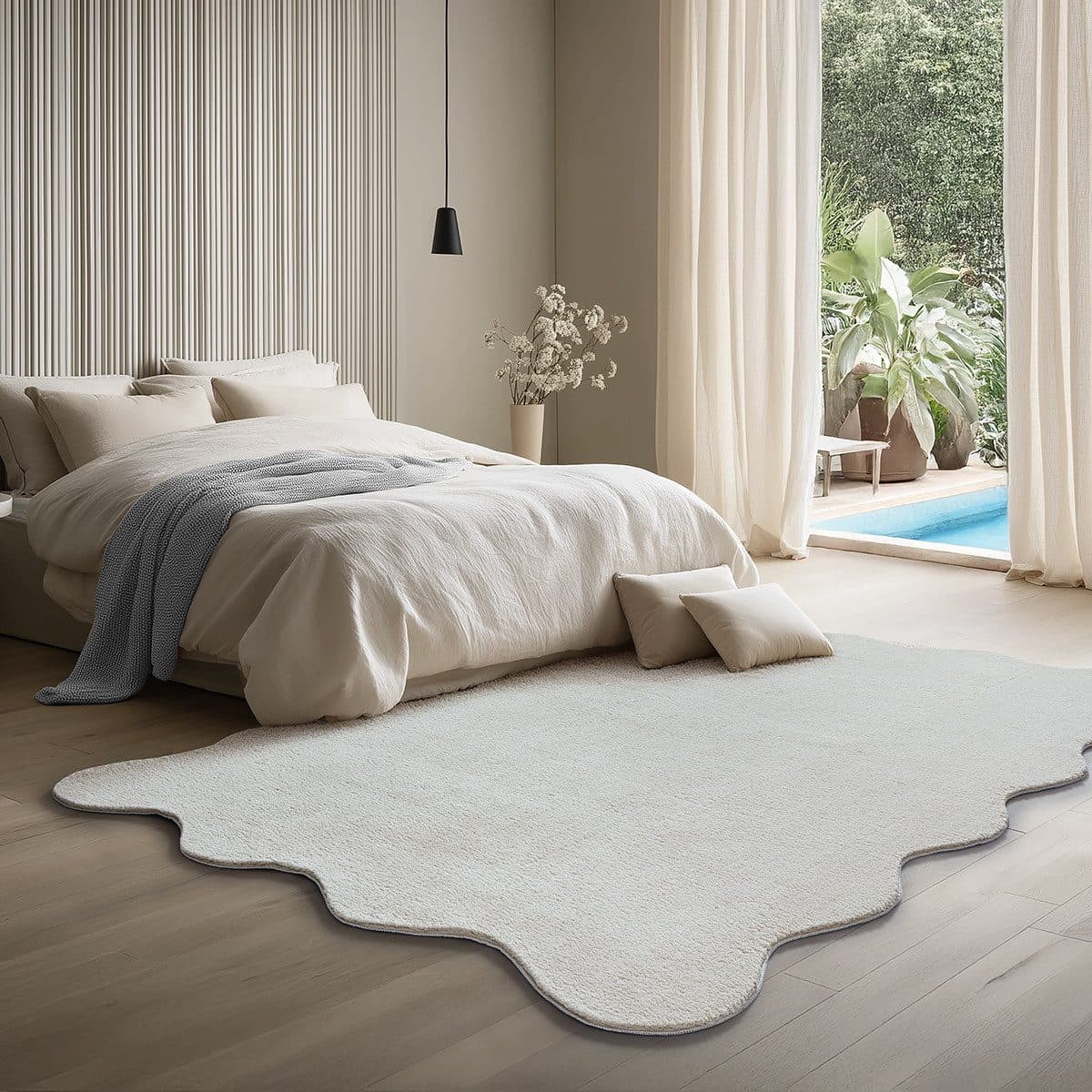 Teppich THE CARPET Relax Scallop Creme - Bild 2