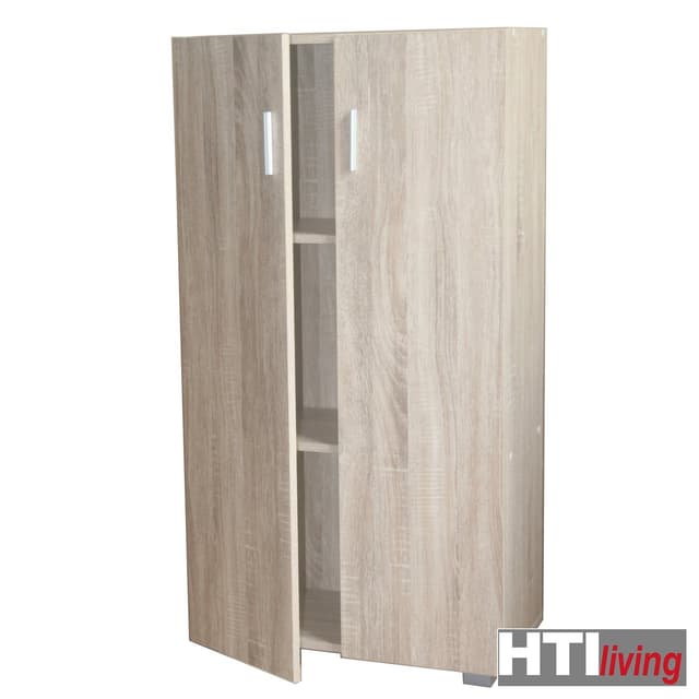 Sonoma Sideboard mit 3 Fächern - Kommode Midischrank