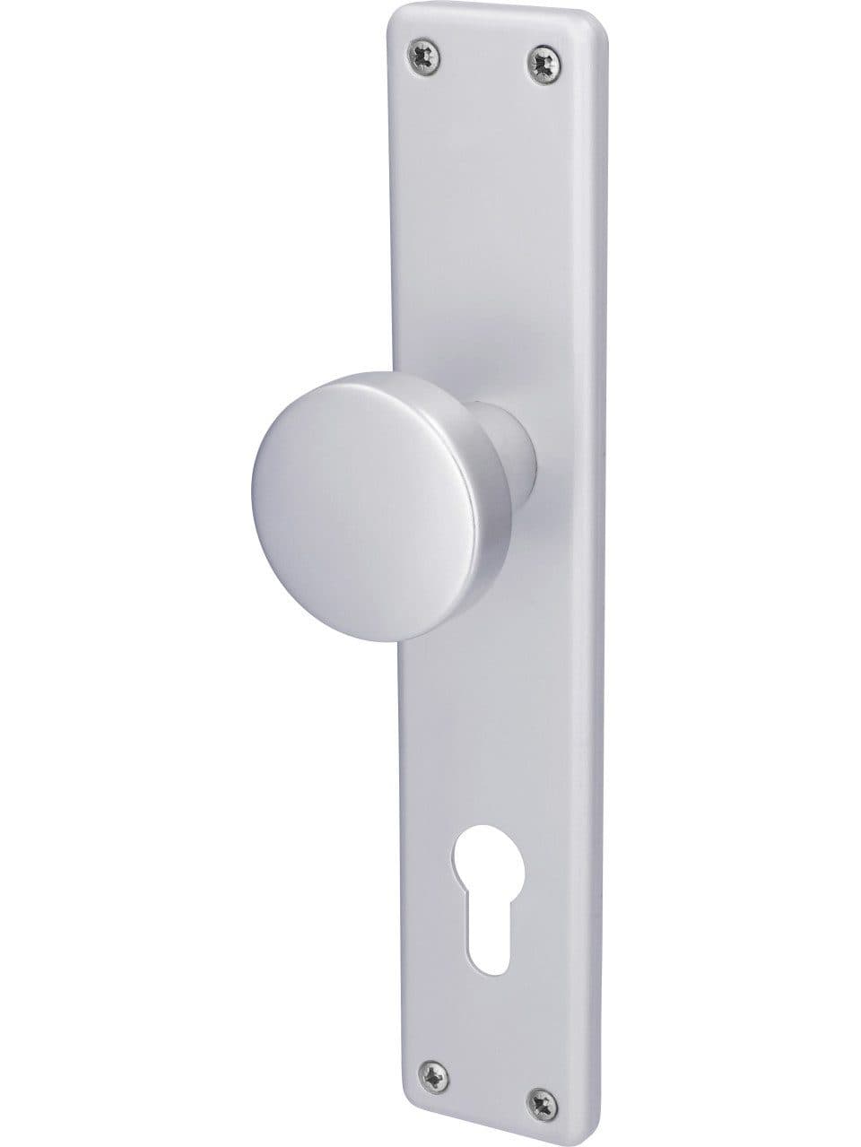 Alpertec PZ-Knopflangschild Tanja Aluminium Silber