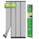 easylife Insektenschutz-Vorhang Fliegengitter Vorhang mit Gewichten 100 x 220 cm, Anthrazit Bild 2