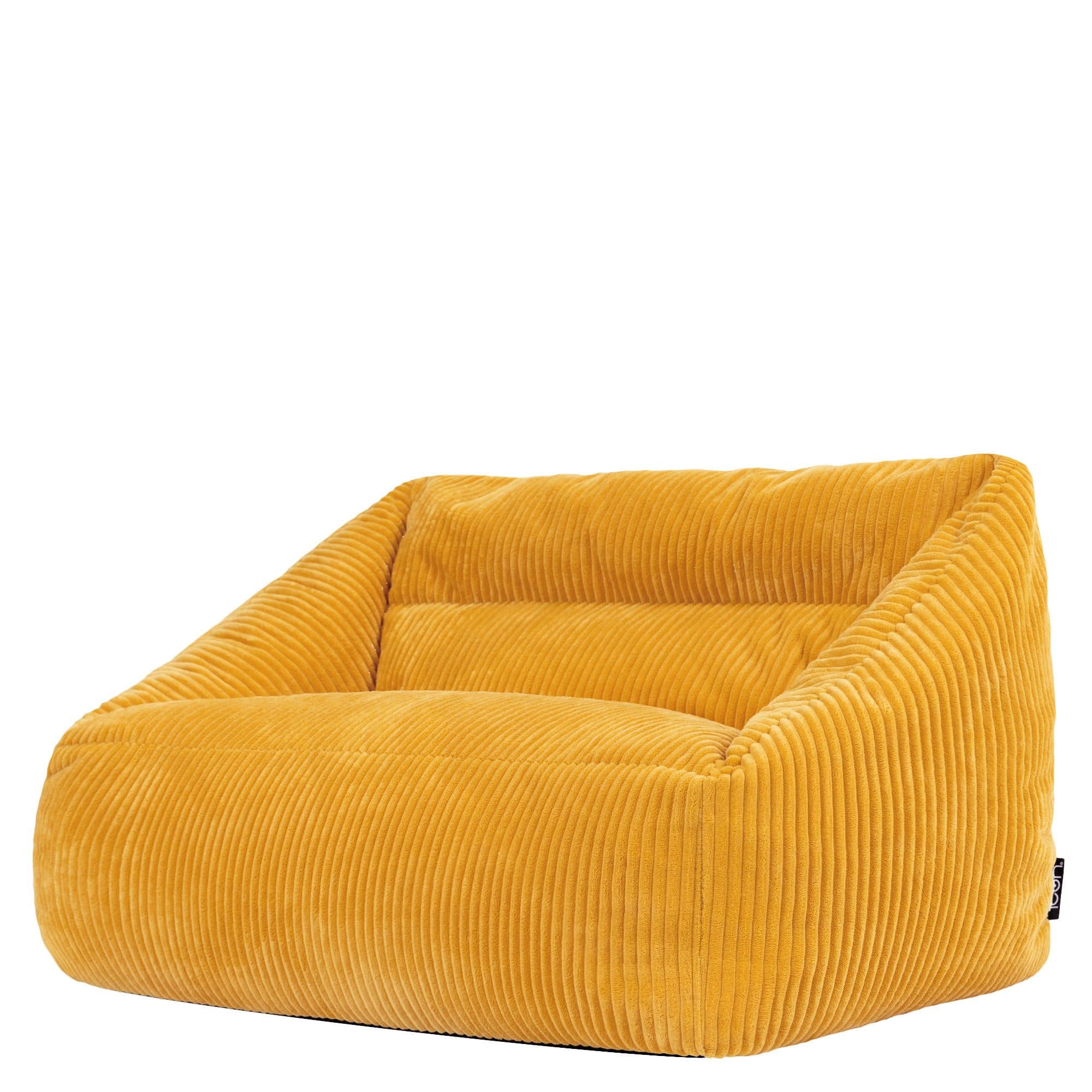 icon Sitzsack Sofa Kinder Cord Gelb Made in Germany - Bild 2