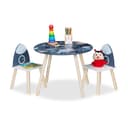relaxdays Kindersitzgruppe 3-teilig Space Dino Bunt Bild 2
