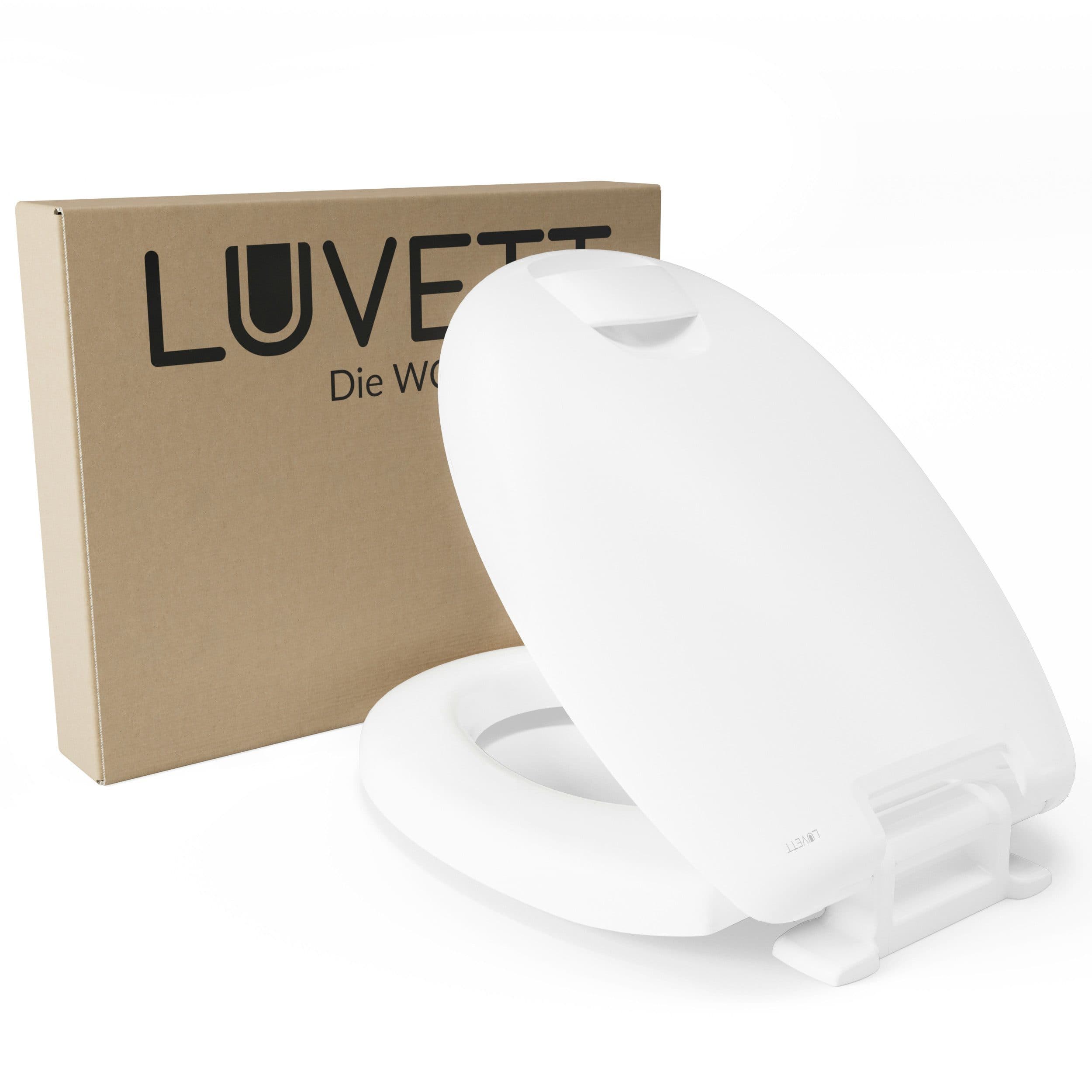 LUVETT WC-Sitz Senioren C601 mit Sitzerhöhung +5cm SoftClose - Bild 2