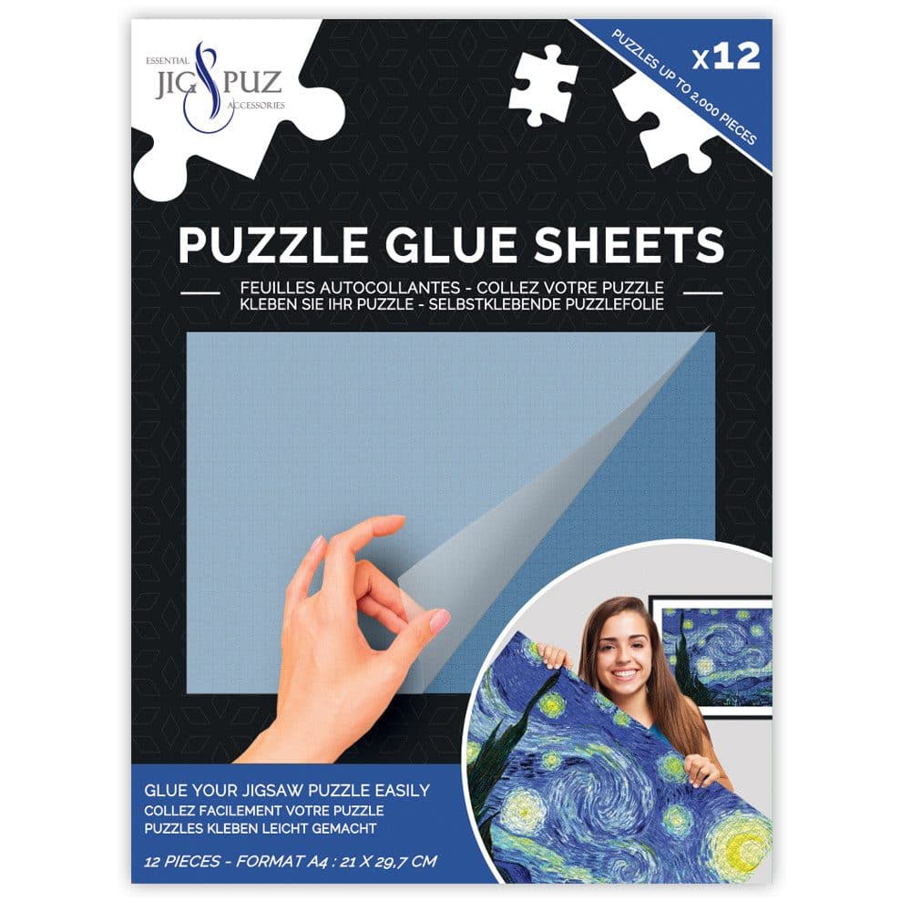 Jig & Puz Puzzle-Klebefolie für 2000 Teile, Puzzleteile